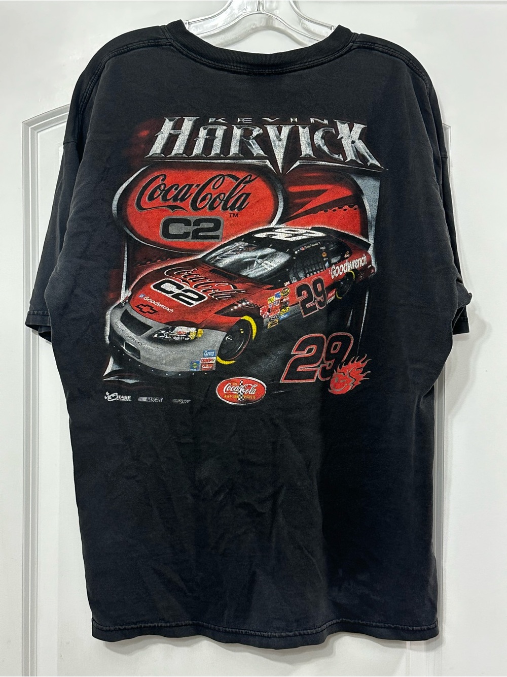 Chase Authentics Black and Red Coca-Cola Racing Graphic Tee